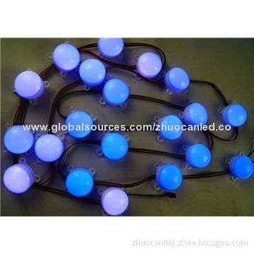 50mm 3cps 5050 full color LED point light, WS2811 IC